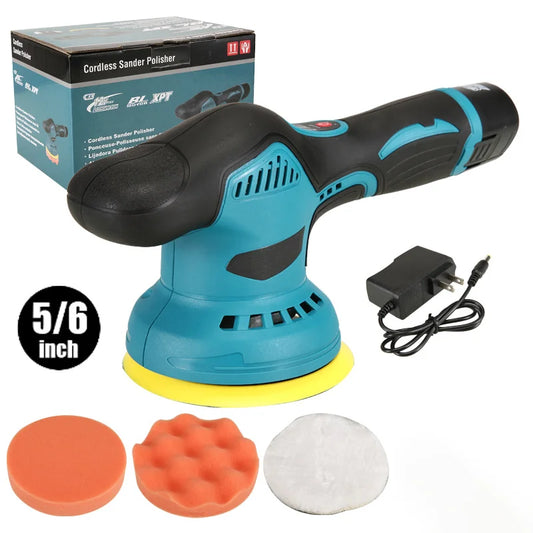 Portable, Cordless Powerful Orbital Polisher and Car Buffer.