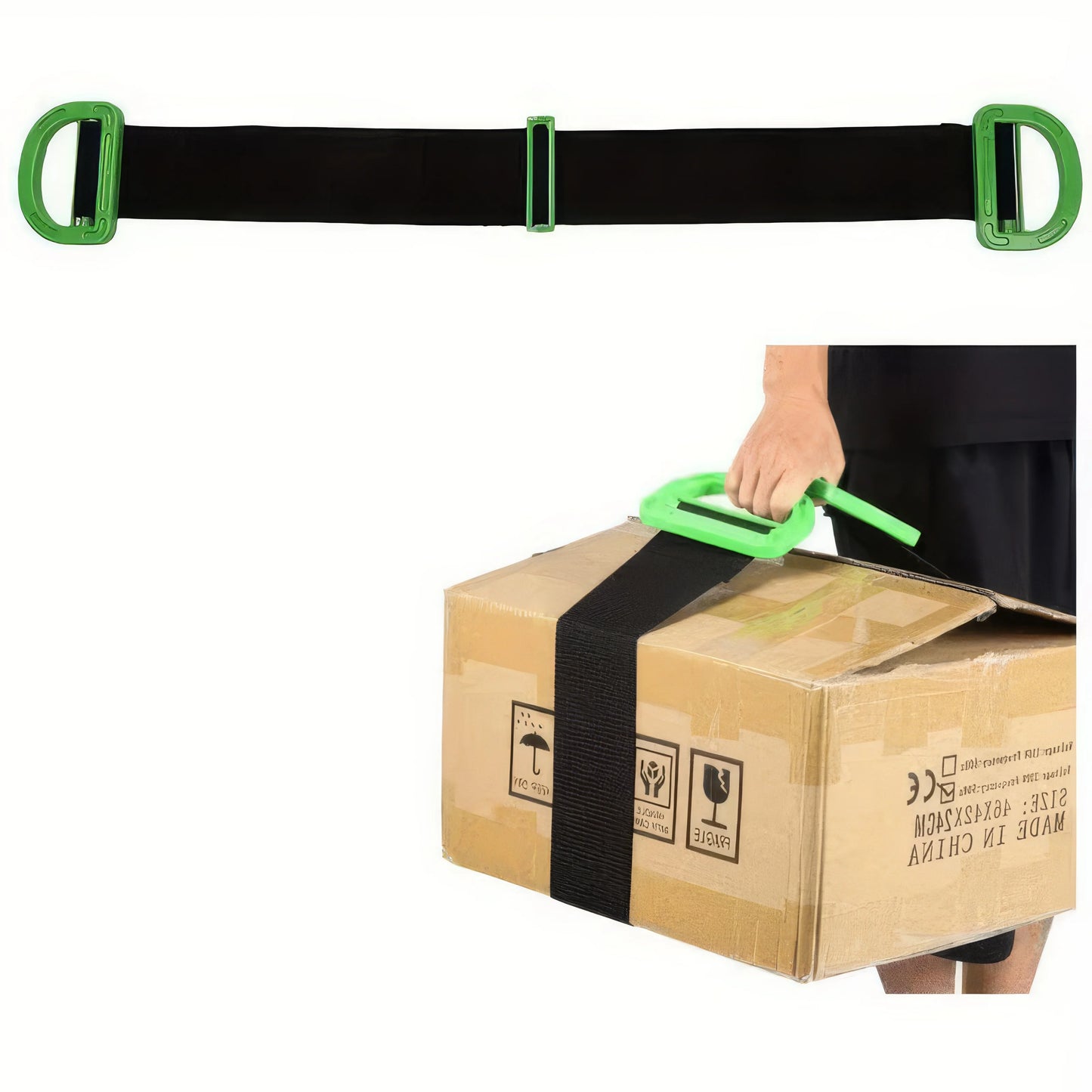 Adjustable, One Piece Heavy Duty Lifting Belt