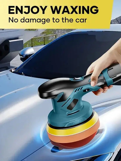 Portable, Cordless Powerful Orbital Polisher and Car Buffer.