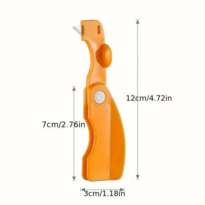One Piece Multifunction Peeler with  Plastic Folding Handle