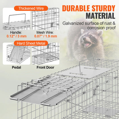 Live Humane Animal Cage Trap