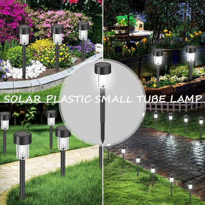 12 Pack Solar Small Tube Outdoor Light