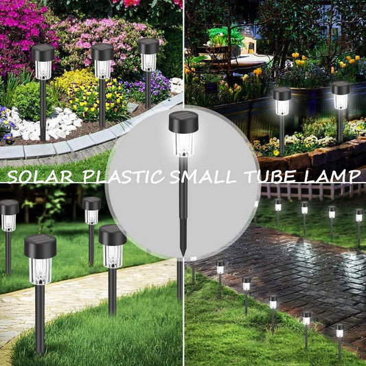12 Pack Solar Small Tube Outdoor Light