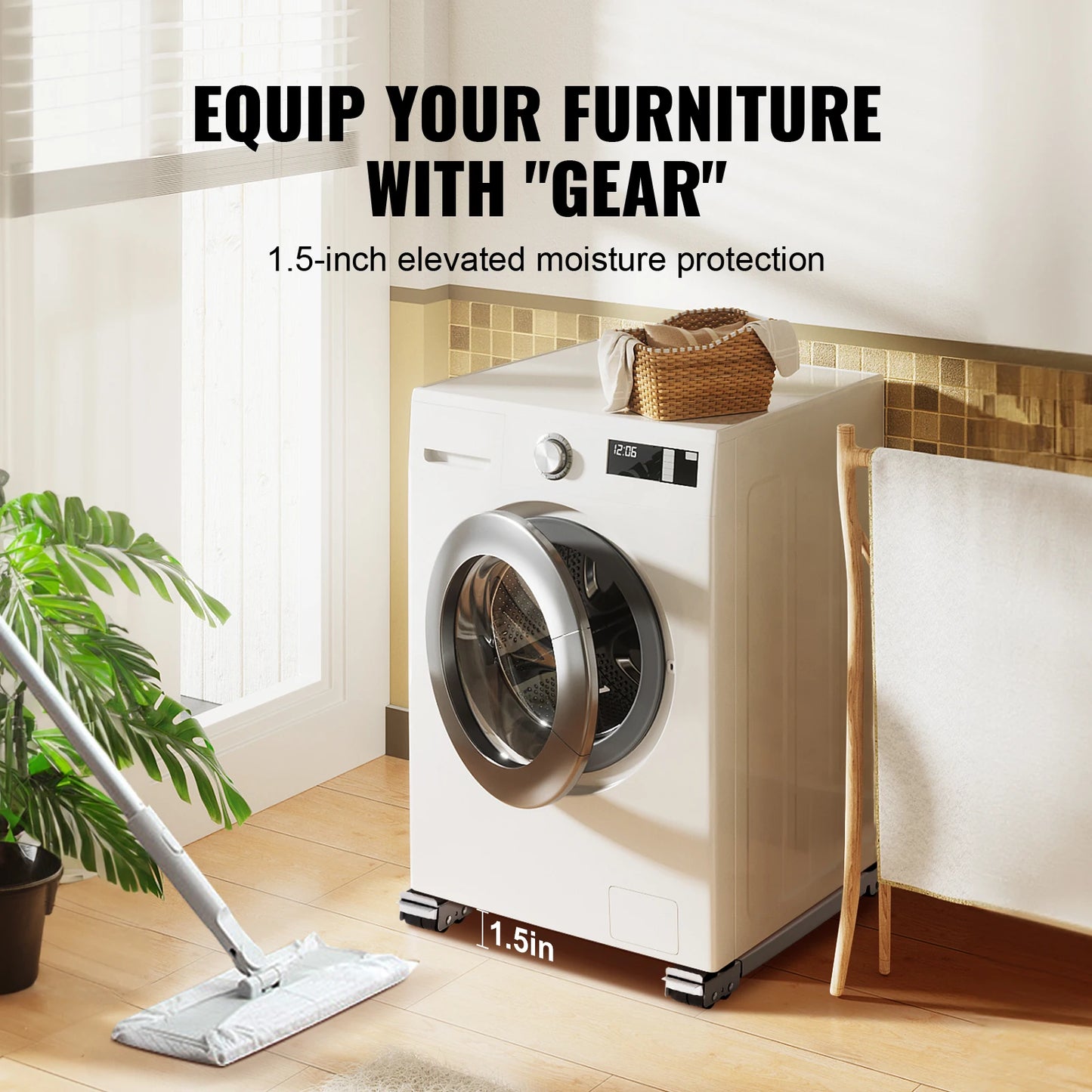 Multifunctional, Adjustable Universal Appliance Base