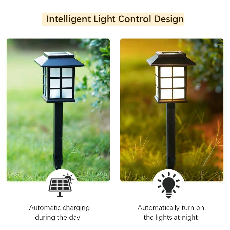 8 Pack Outdoor Waterproof Solar Lights
