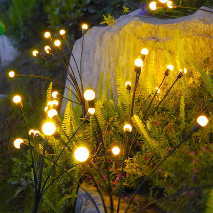 Solar Firefly Lights LED Outdoor Decorative Garden Lights