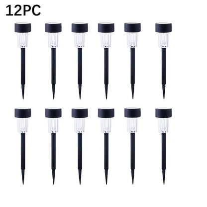 12 Pack Solar Small Tube Outdoor Light