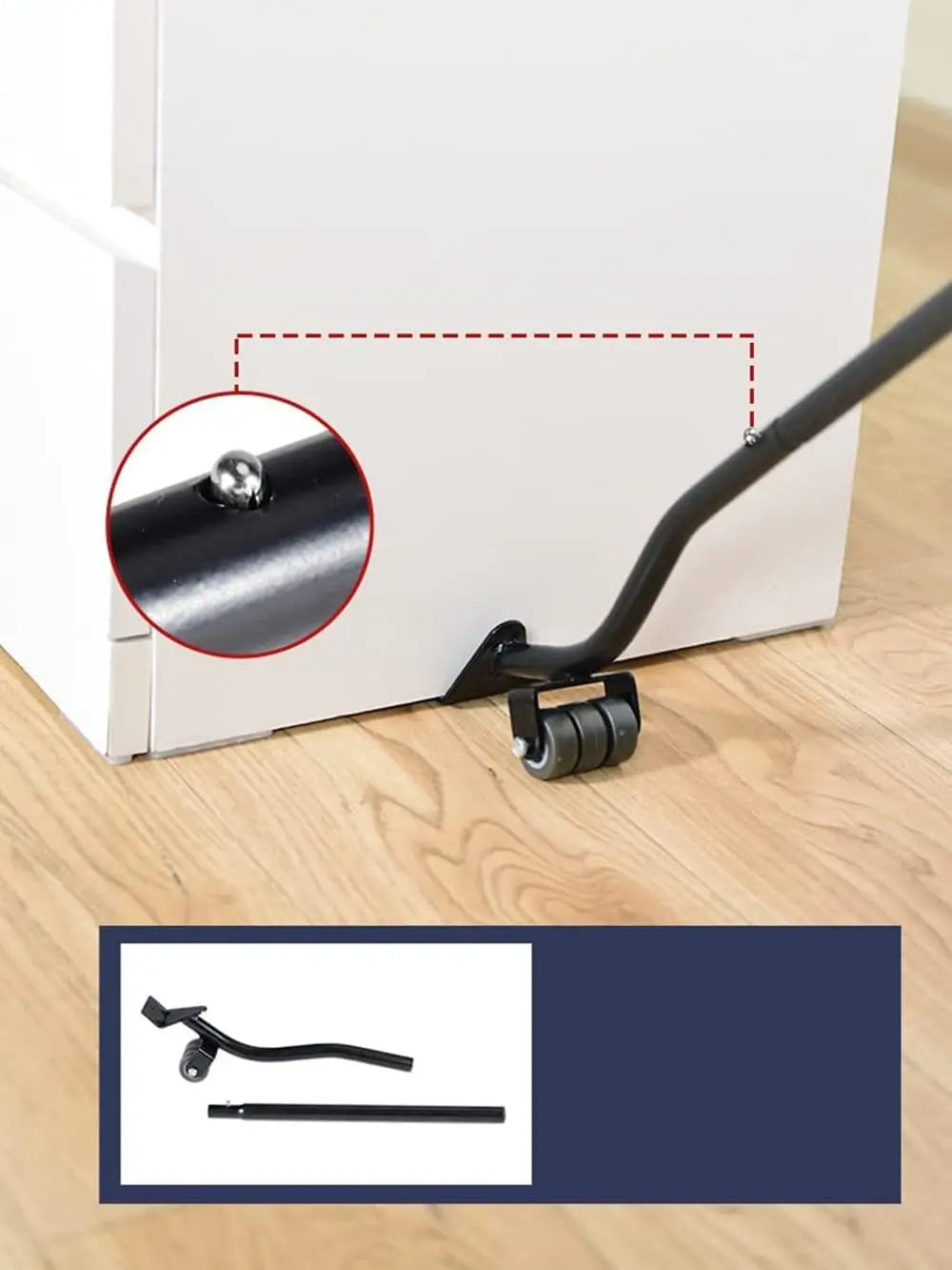 Heavy Furniture Moving Tool with Four Furniture Wheels