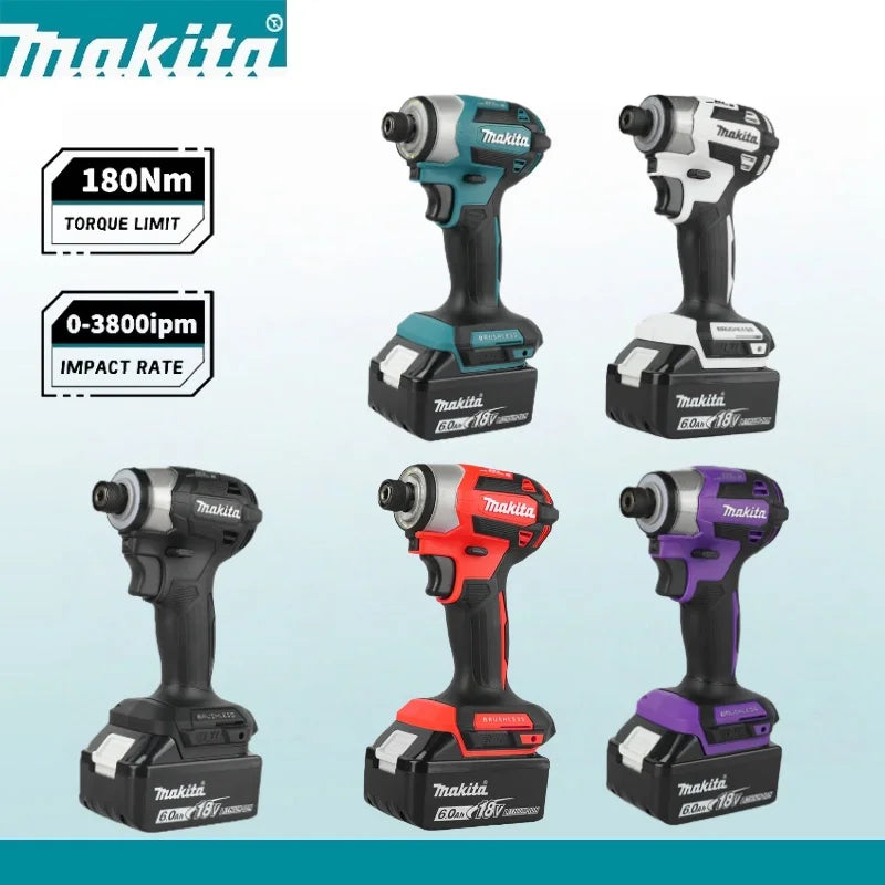 Makita Cordless, Rechargeable Brushless Impact Driver