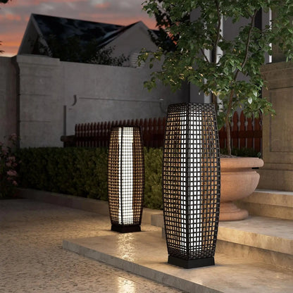 Outdoor Solar Water-Resistant Powered Floor Lamp