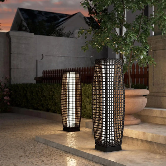 Outdoor Solar Water-Resistant Powered Floor Lamp