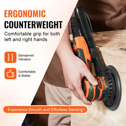 Six Speed Variable, Brushless Electric Orbital Sander