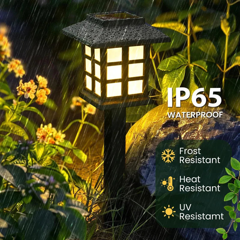 8 Pack Outdoor Waterproof Solar Lights
