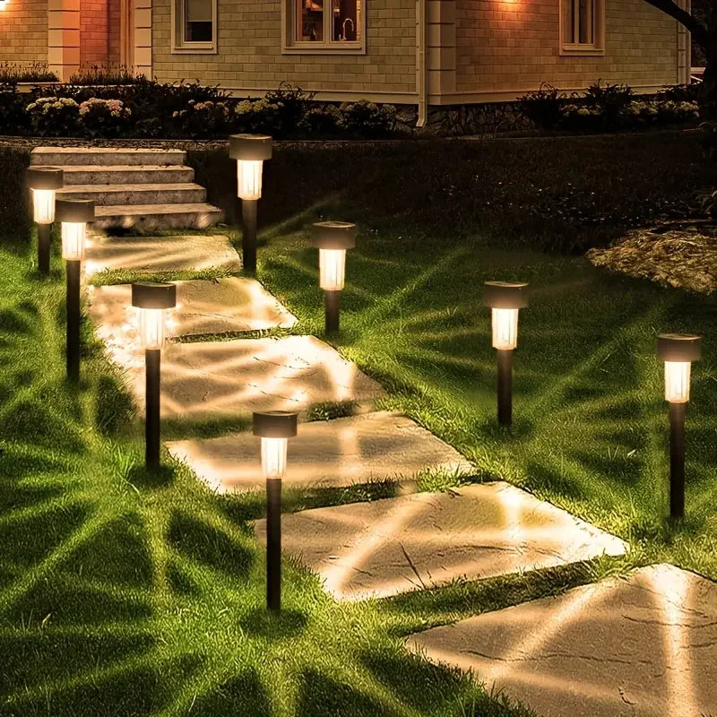12 Pack Solar Small Tube Outdoor Light