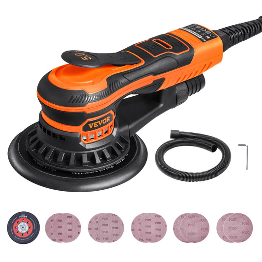 Six Speed Variable, Brushless Electric Orbital Sander